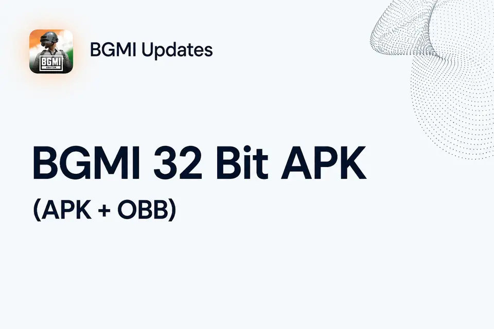 BGMI 32 Bit APK + OBB Download [New Update 4.6]